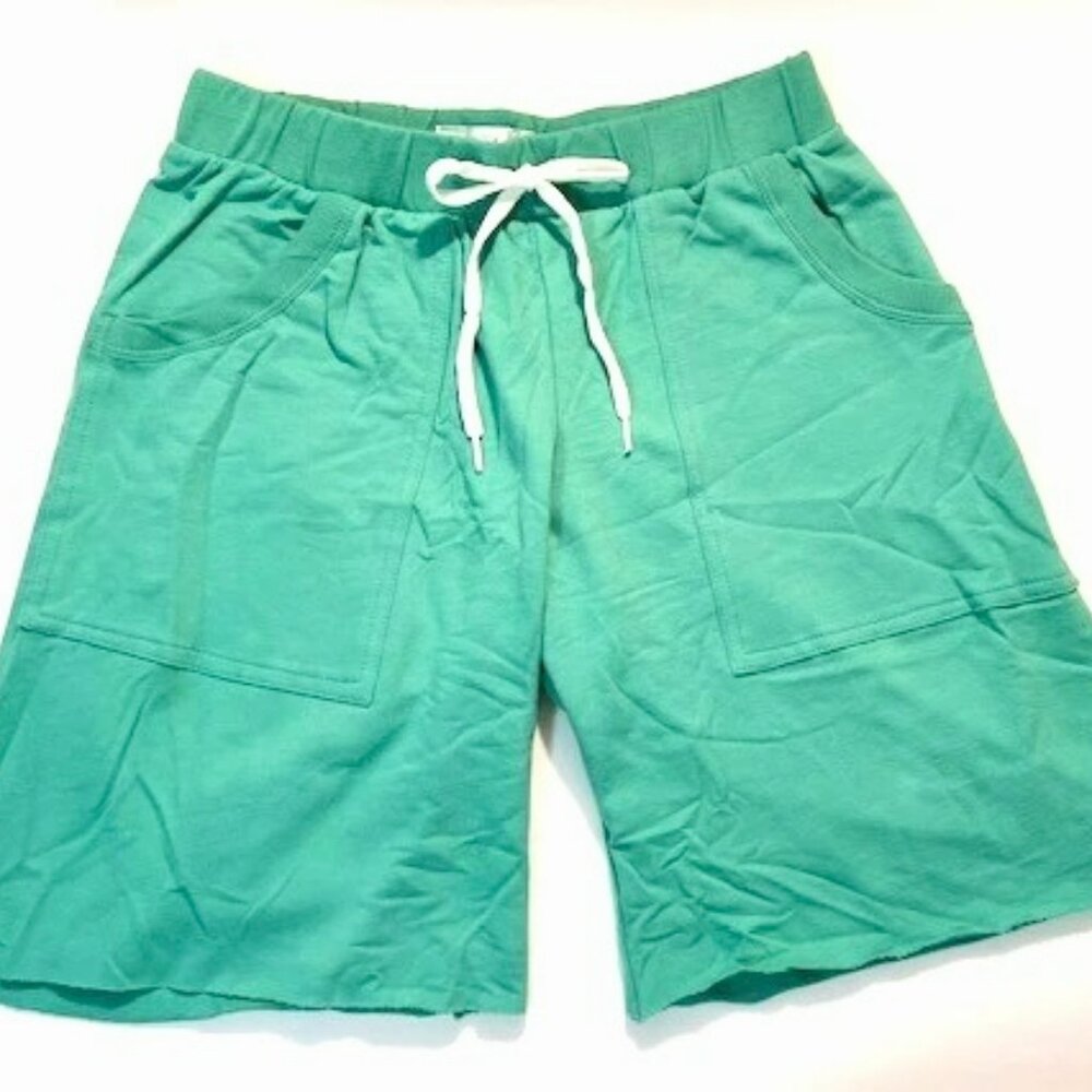 Go Softwear Size Medium Pacific Workout Shorts with Front Pockets - Spearmint
